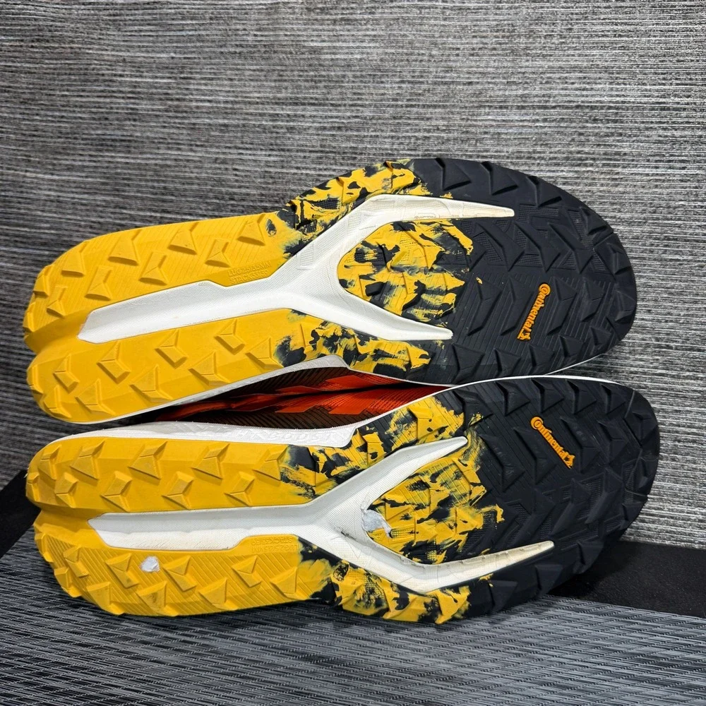adidas Men Size 15 Orange Terrex Soulstride Flow Trail Running Shoes IE8455